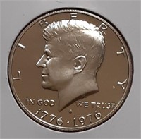 PROOF KENNEDY HALF DOLLAR-1976-S