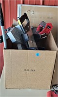 Box of misc tools