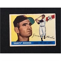 1955 Topps Dusty Rhodes Card