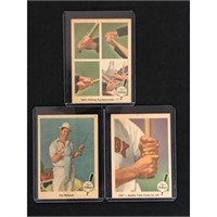 Three 1959 Fleer Ted Williams Cards
