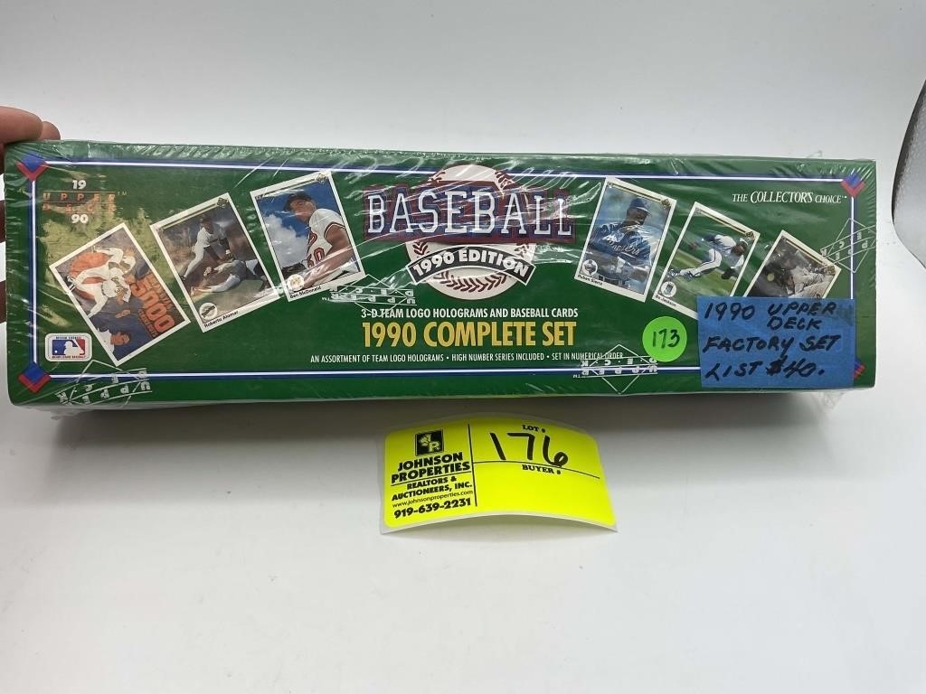 1190 UPPER DECK BASEBALL FACTORY WRAPPED SET