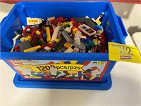 TUB OF LEGO BRICKS