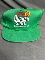 Vintage Quaker State Oil Snapback Hat