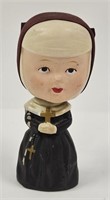 Vintage Enesco Japan 5" Nun Nodder