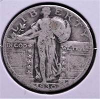 1930 STANDING QUARTER VG