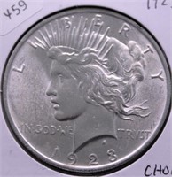 1923 PEACE DOLLAR CHOICE BU