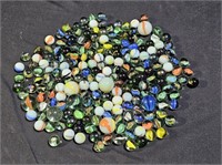 200+ Mixed Vintage Marbles