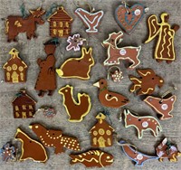 Redware Ornaments