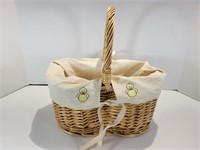 Basket with Duck LIner
