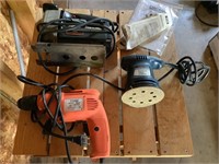 Assorted Jig Saw, Drill & Sander