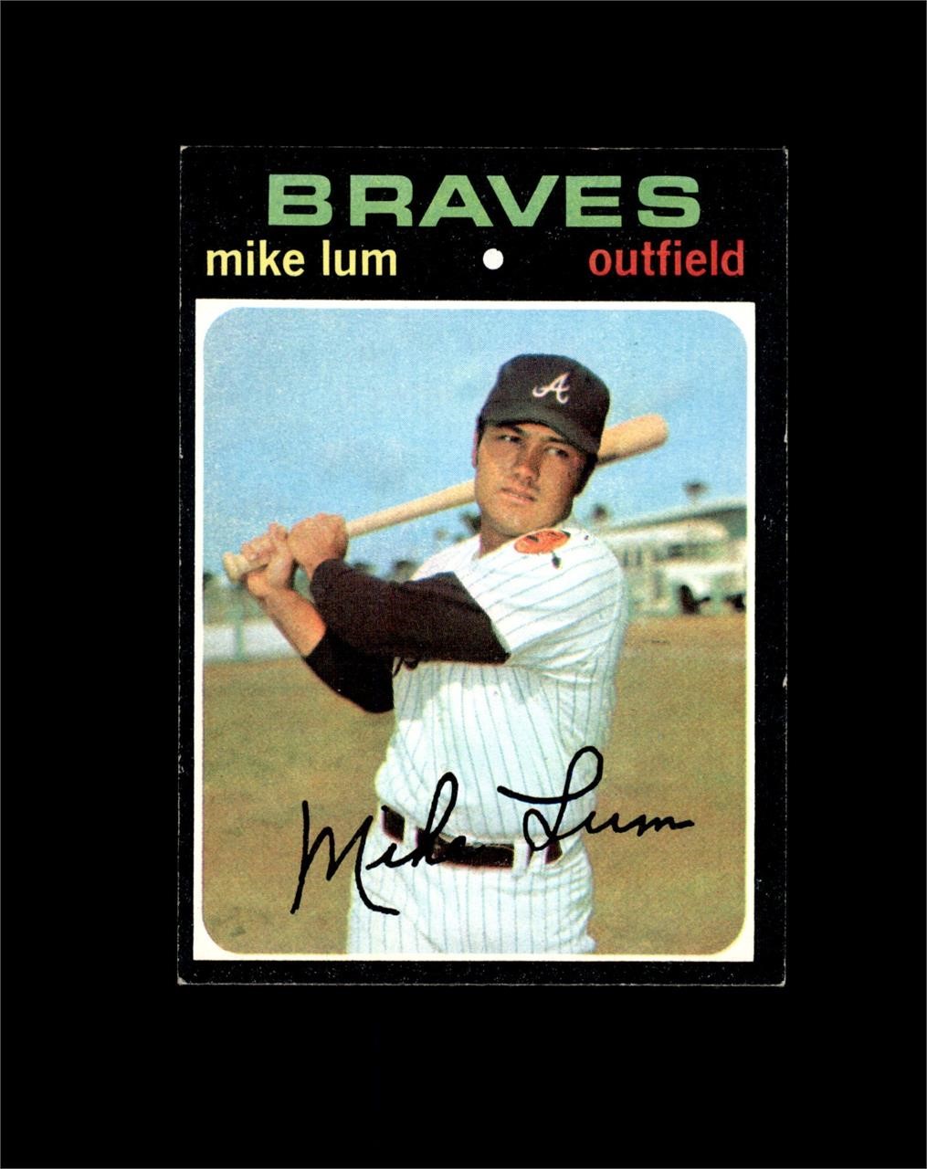 1971 Topps #194 Mike Lum EX to EX-MT+