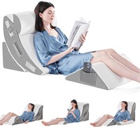 Yojoker 4PCS Orthopedic Bed Wedge Pillow Set for S