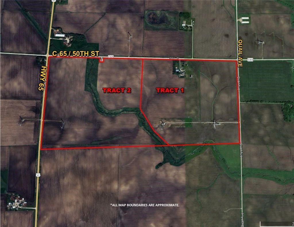 Franklin County Iowa Land Auction, 292 Acres M/L