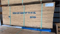 4'x8' Shop Grade T1-11 ( X58 Sheets )