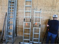 Lot 68  Pro-Climber 16’x6” Articulated Alum Ladder