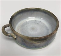Studio Art pottery dish, signed