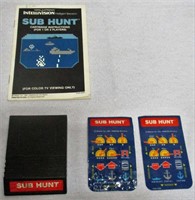 Intellivision Sub Hunt Game