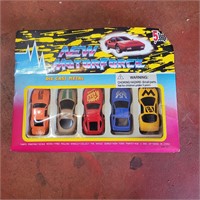 New Motor Force die cast cars. New. 1990's