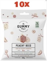 10x Vegan Gummies Peachy Bees 

The Gummy