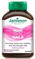 2x Jamieson Hair Skin Nails - 60 Tablets 

Exp.