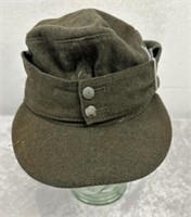 German WWII M43 Army Green Woolen Cap