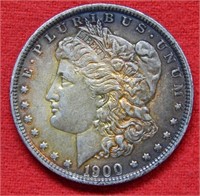 1900 O Morgan Silver Dollar  Extra Metal @Mintmark