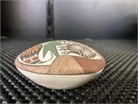 Acoma Seed Pot signed by D. lewis