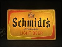 SCHMIDT'S BEER SIGN