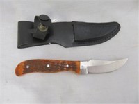 TENNESSEE PEACH SEED HANDLE SKINNING KNIFE WITH