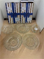 Box lot- Glass bowls, Dove gift set (KCROYALS)