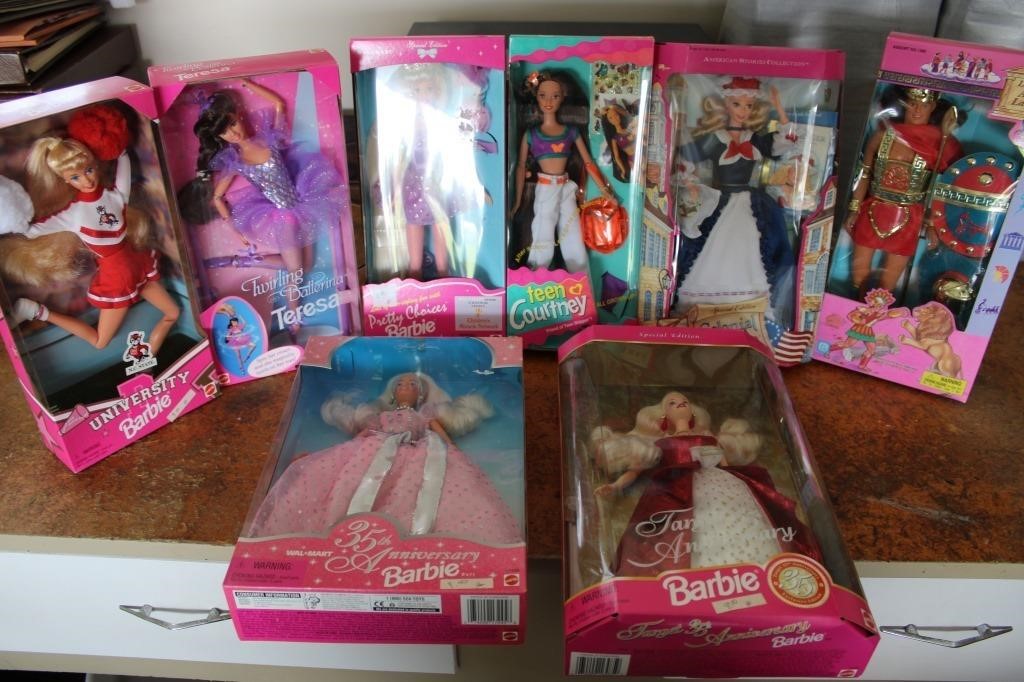 Large Vintage Barbie Collection