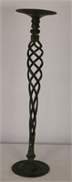 WROUGHT IRON SPINDLE 20'' CANDLESTICK