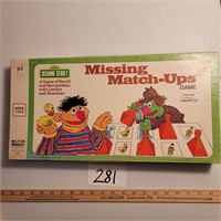 Sesame Street Missing Match Ups