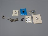 Sterling Charms Grouping