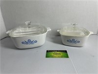 Corningware blue Cornflower Bake Dishes