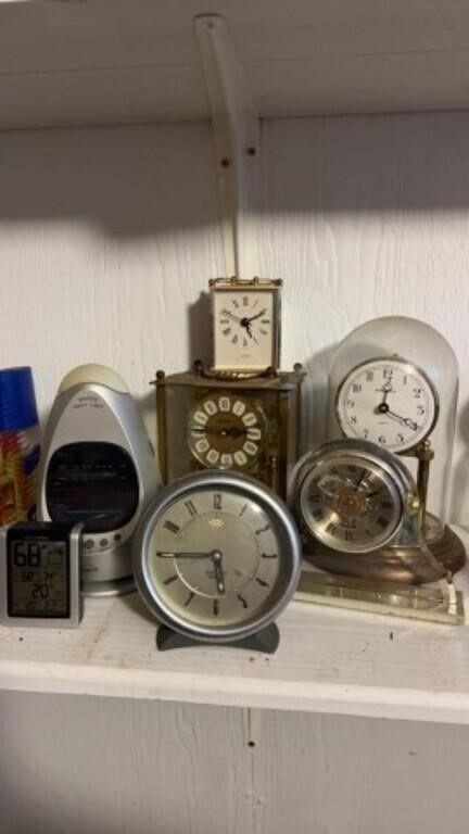 Clocks, big Ben Westclox, Howard Millerquartz,