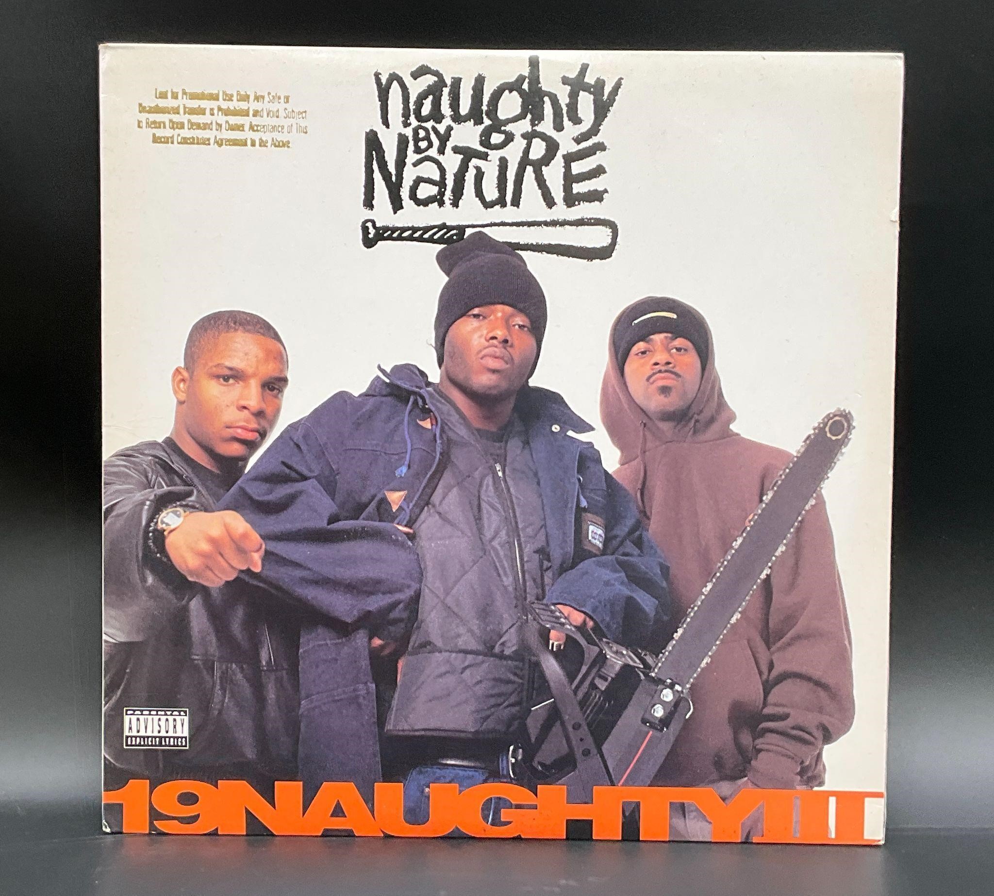 1993 Naughty By Nature "19 Naughy lll" Promo LP