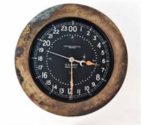 CHELSEA WWII US NAVY 8" SHIPS CLOCK