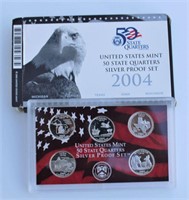 2004 US Mint Silver Coin Proof Set