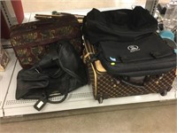 Assorted luggage bags