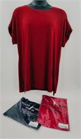 3 New Zenana Tunic T-shirts Size 3X