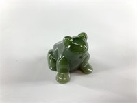 Adorable jade frog 1.25"