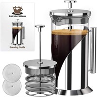 CAFE DU CHATEAU FRENCH PRESS COFFEEMAKER