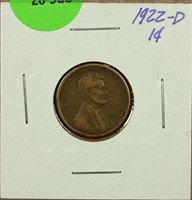 1922-D Lincoln Cent VF