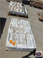 assorted tile contents on 2 pallets 30 boxes