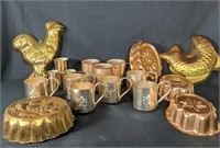 Moscow Mule Cups, Copper Molds & More
