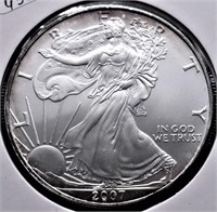 2007 SILVER EAGLE GEM