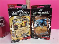 2 New Pokemon EX 60 Card Battle Decks