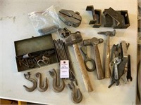 Hammers, Tow-Hooks, Rods, Wrenches