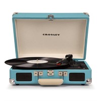 $70 Cruiser Deluxe Turntable in Turquoise